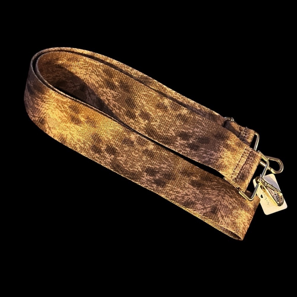 Ahdorned Crossbody Gold Tone Hardware Adjustable Strap - Picture 2 of 8